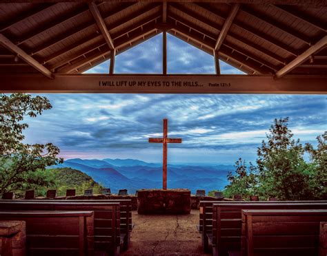 The pretty place chapel - A beautiful autumn afternoon at Pretty Place Chapel, overlooking the mountains of Upstate South Carolina near Greenville. This open air mountain chapel is an amazing place to visit, offering stunning views of the Blue Ridge Mountains at any time of the year. It is a very popular place for weddings and it's easy to see why! Tags: south carolina ... 